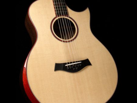 Taylor Custom Shop BTO 8-String Baritone Acoustic Guitar Natural Laurelwood For Discount