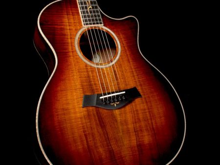 Used Taylor 2017 LTD K24ce Grand Auditorium Acoustic Guitar Shaded Edgeburst on Sale