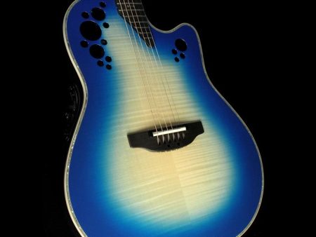 Ovation Collector s Series Elite Plus C2078AXP Deep Bowl Acoustic Electric Guitar Regal To Natural Burst Online Sale